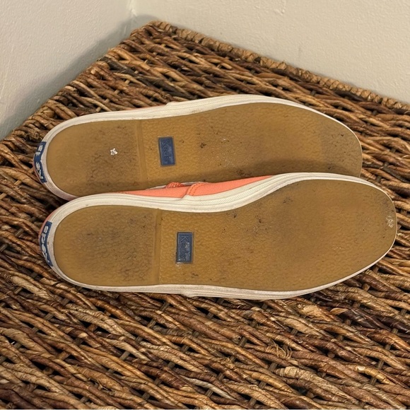 Taylor Swift Keds Spring Collection Melon Coral Champions Pink Canvas Sneakers - Picture 8 of 8